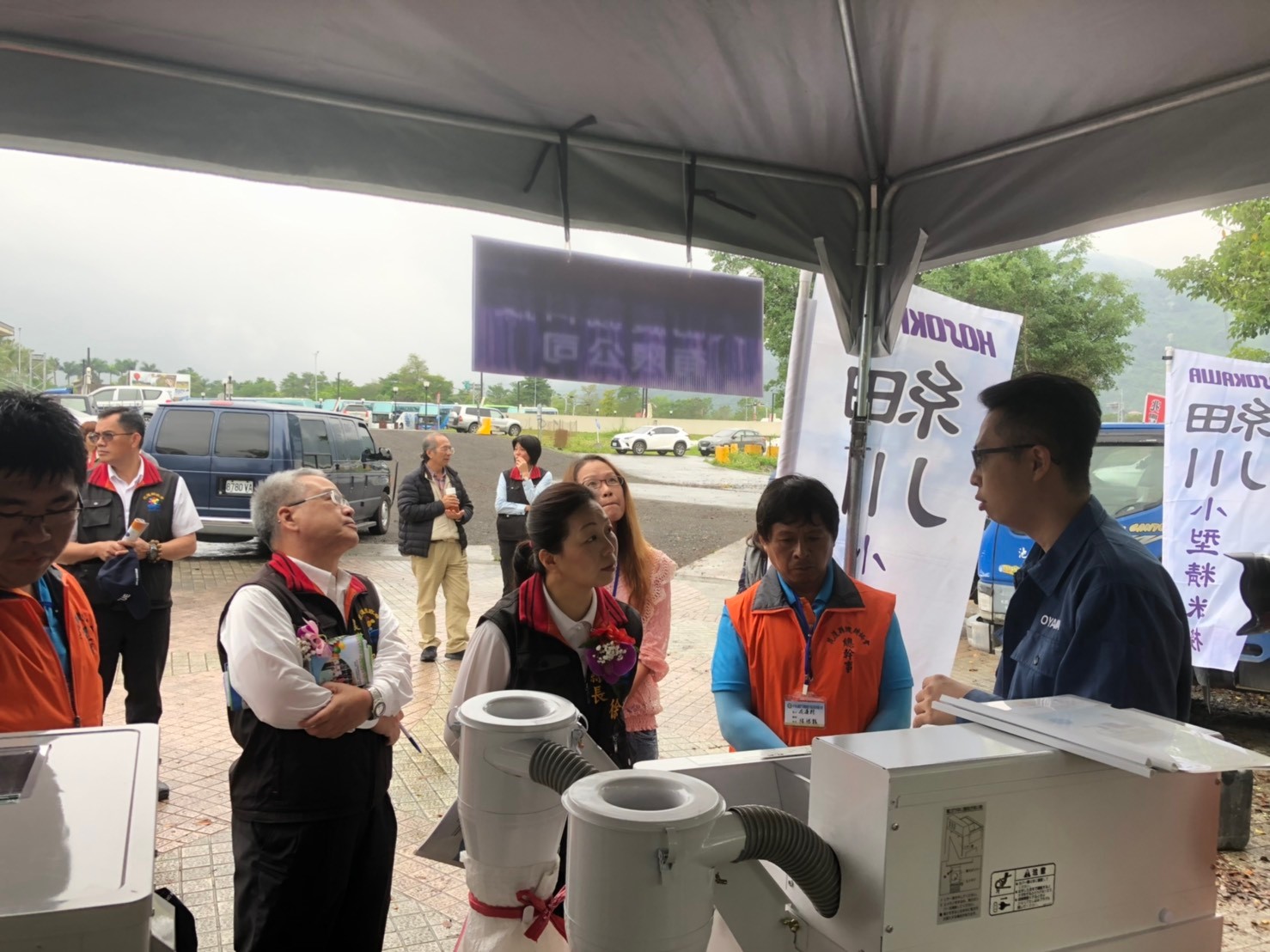 精米機、碎米選別機、選石機