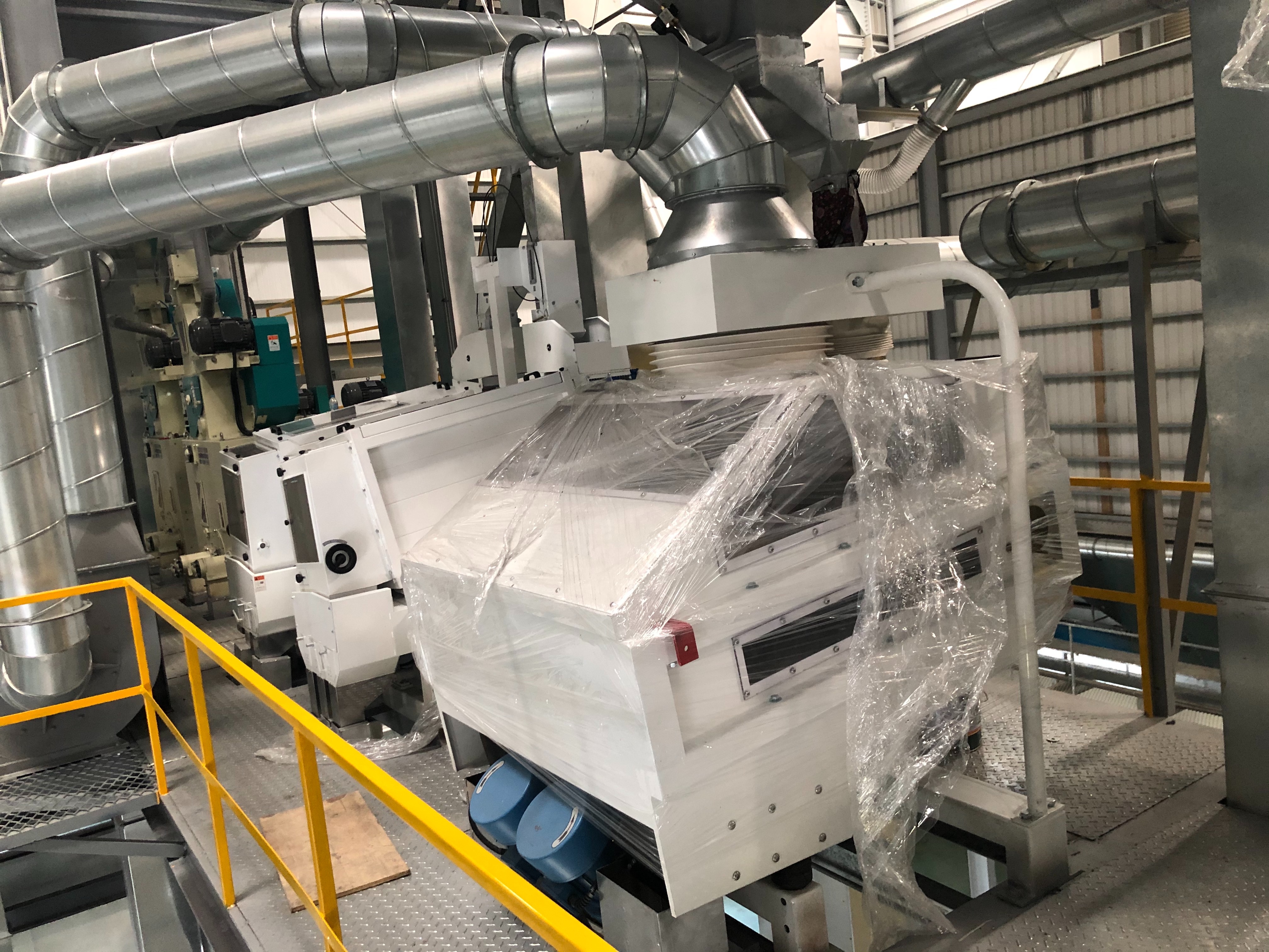 礱穀機、脫殼機、分離機、選石機