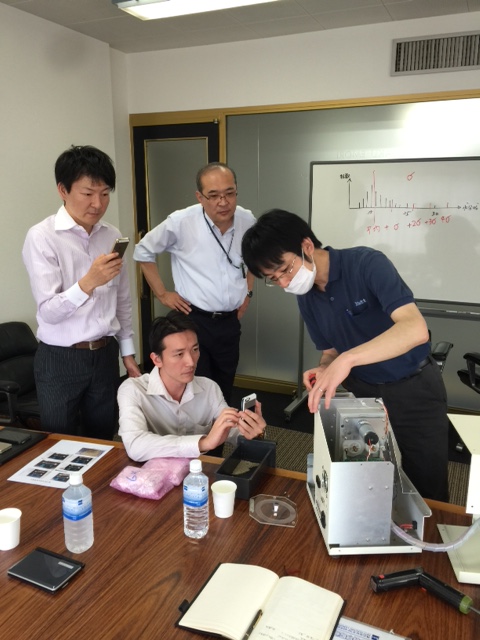 KETT、細川受訓照片、水份計