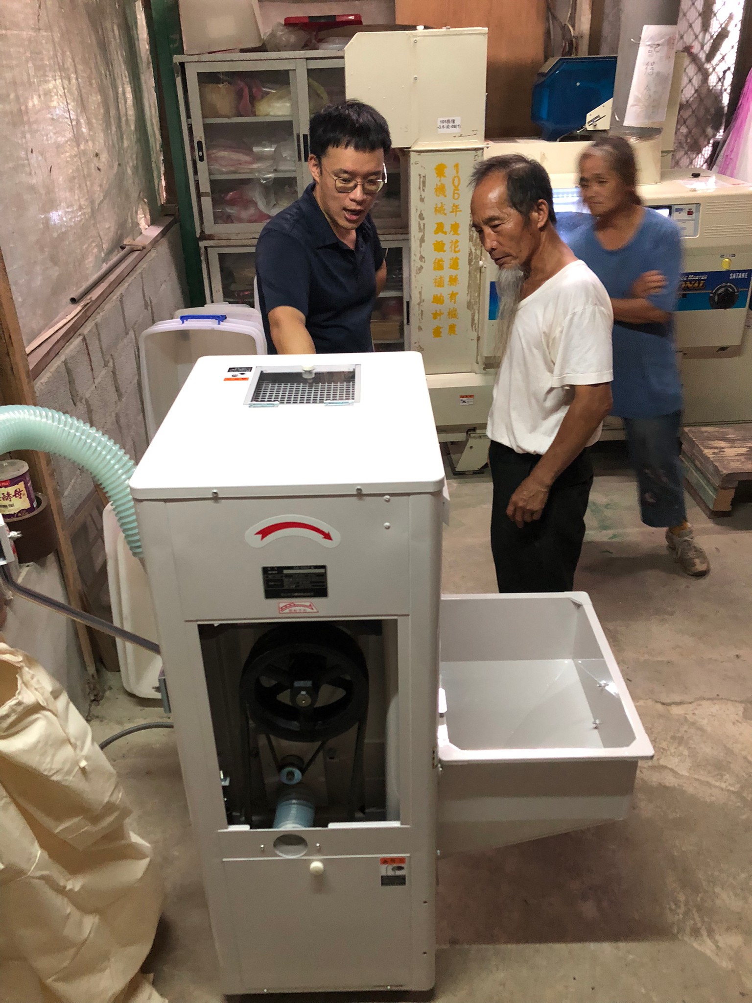 業務用精米機.無殘留精米機