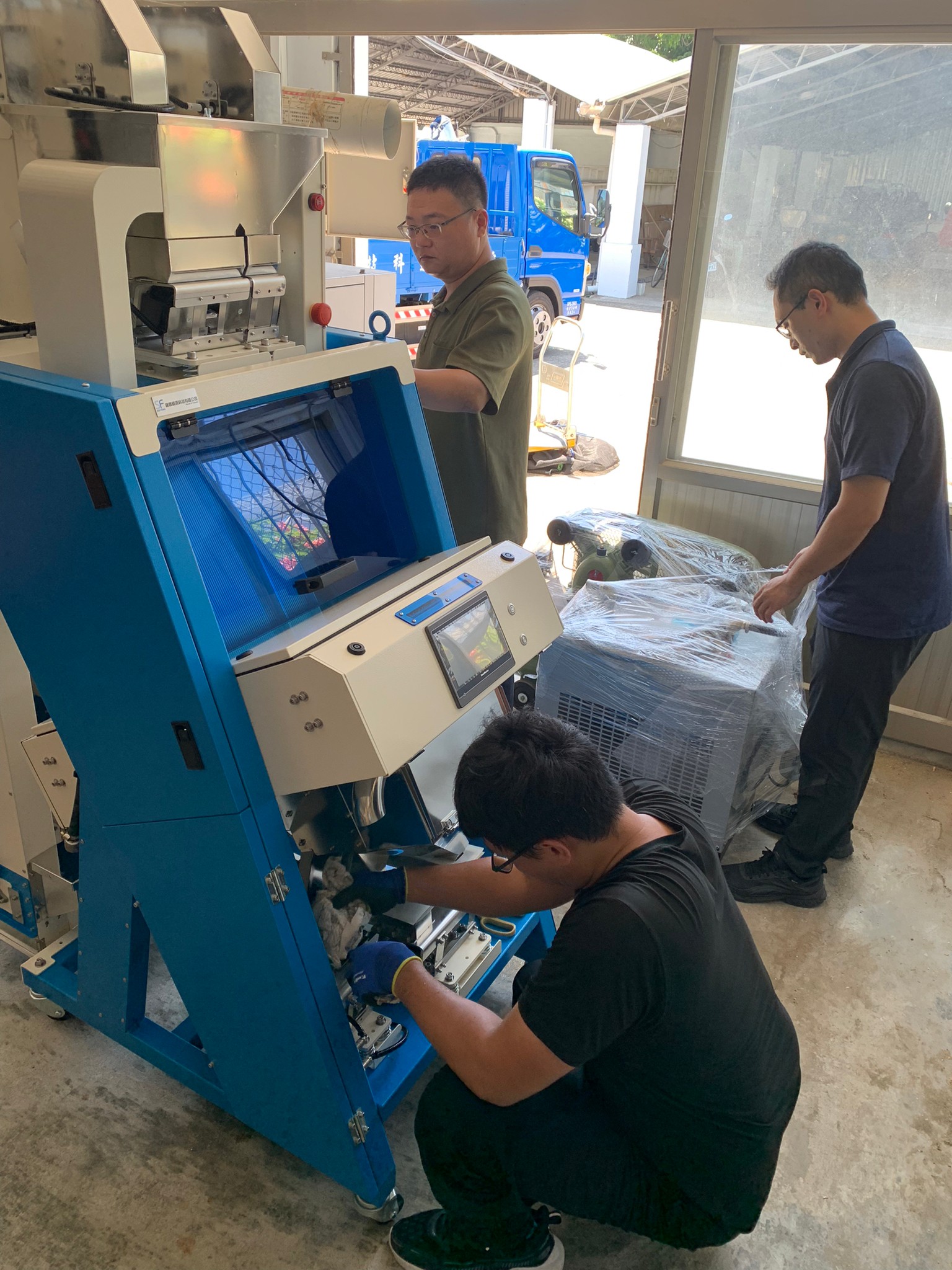 色選機.色彩選別機.選米機